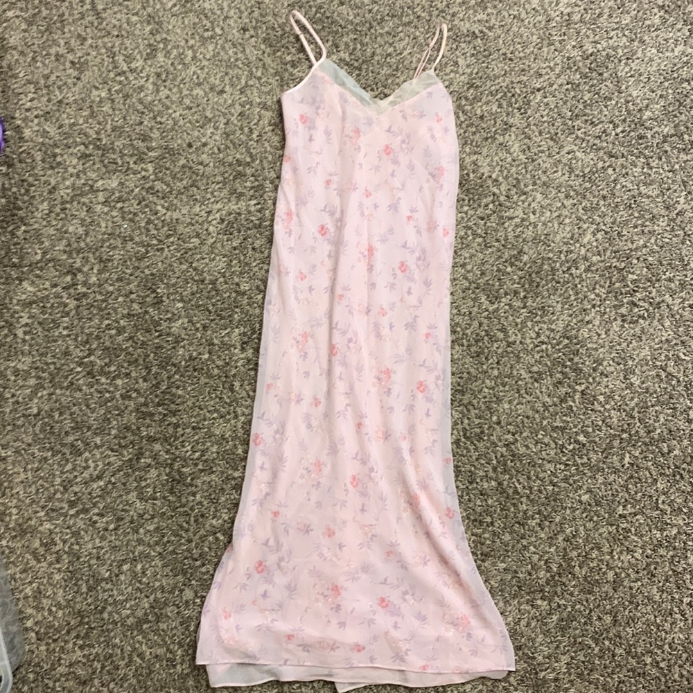Valerie Stevens Pink Flower Dress